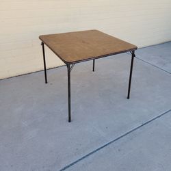 Card Table Folding