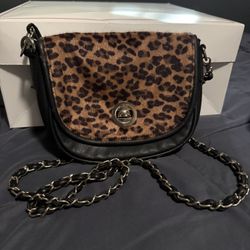 Call it spring Faux Leather Animal Hide Crossbody Bag | TRYING TO SELL ASAP!