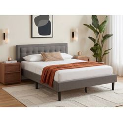 Mornington Upholstered King Bed Frame with Headboard