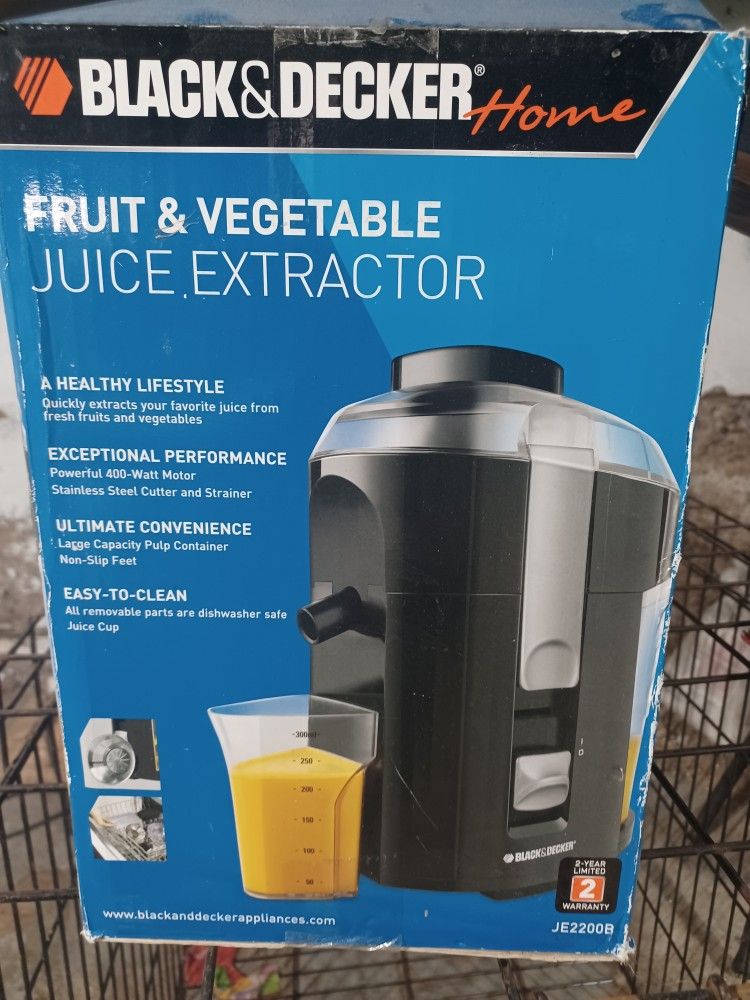 Black & Decker Juice Extractor