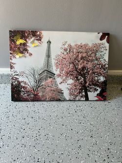 Eiffel Tower Canvas Wall Art