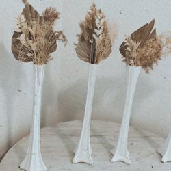 Pampas Flowers And Vase Center Pieces 