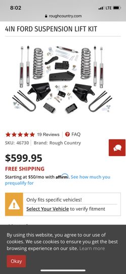 Ford Ranger Lift Kit