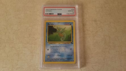 PSA 10 Horsea Base Set 1999