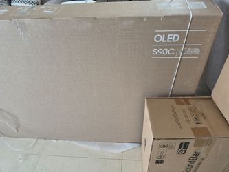 New Samsung Oled 65" + LG Soundbar in box