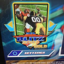 NFL BLITZ ARCADE MACHINE!!