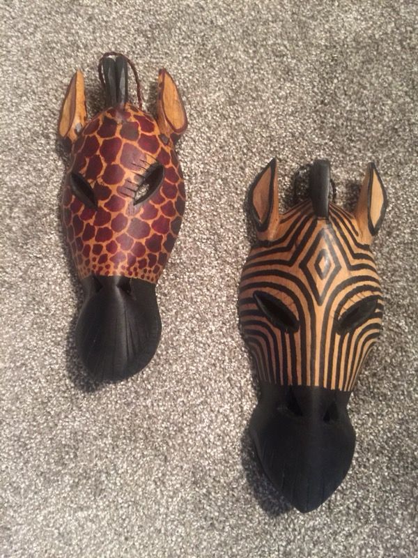 Exotic animal heads
