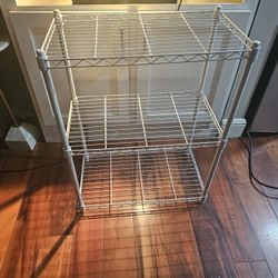 3 Tier Steel Wire Shelving Unit