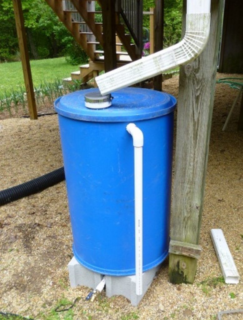 plastic drum TOP CLOSED 55 gallons
