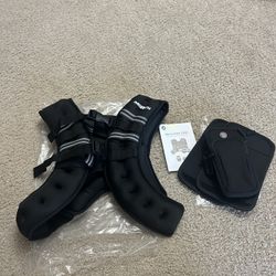 PACEARTH,12lb Weight Vest with Reflective Stripe