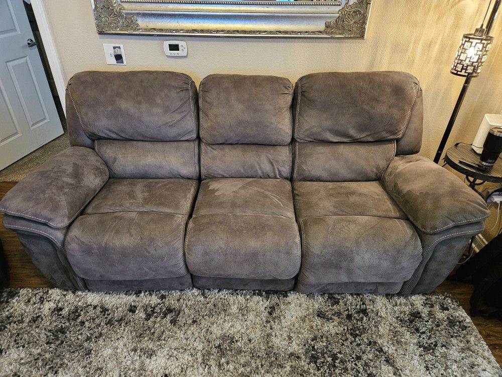 Electric Microfiber Sofa