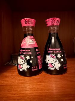 Kikkoman Hello Kitty Soy Sauce Bottles – Set of 2