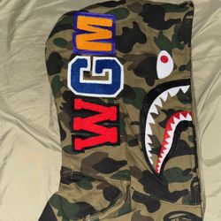 Bape Green Camo 