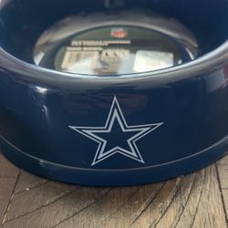 Dallas Cowboys Dog Bowl 