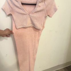 Pink Skirt Set 🌸(small)