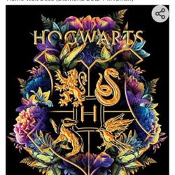 Hogwarts Crest Diamond Art NEW