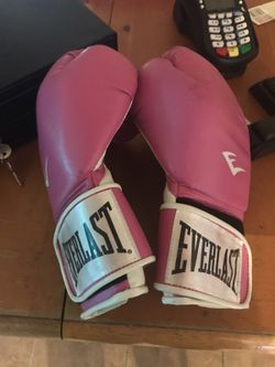 Everlast boxing gloves - pink