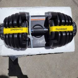 Adjastable Dumbbell weight select 552 fitness workout gym dumbbell