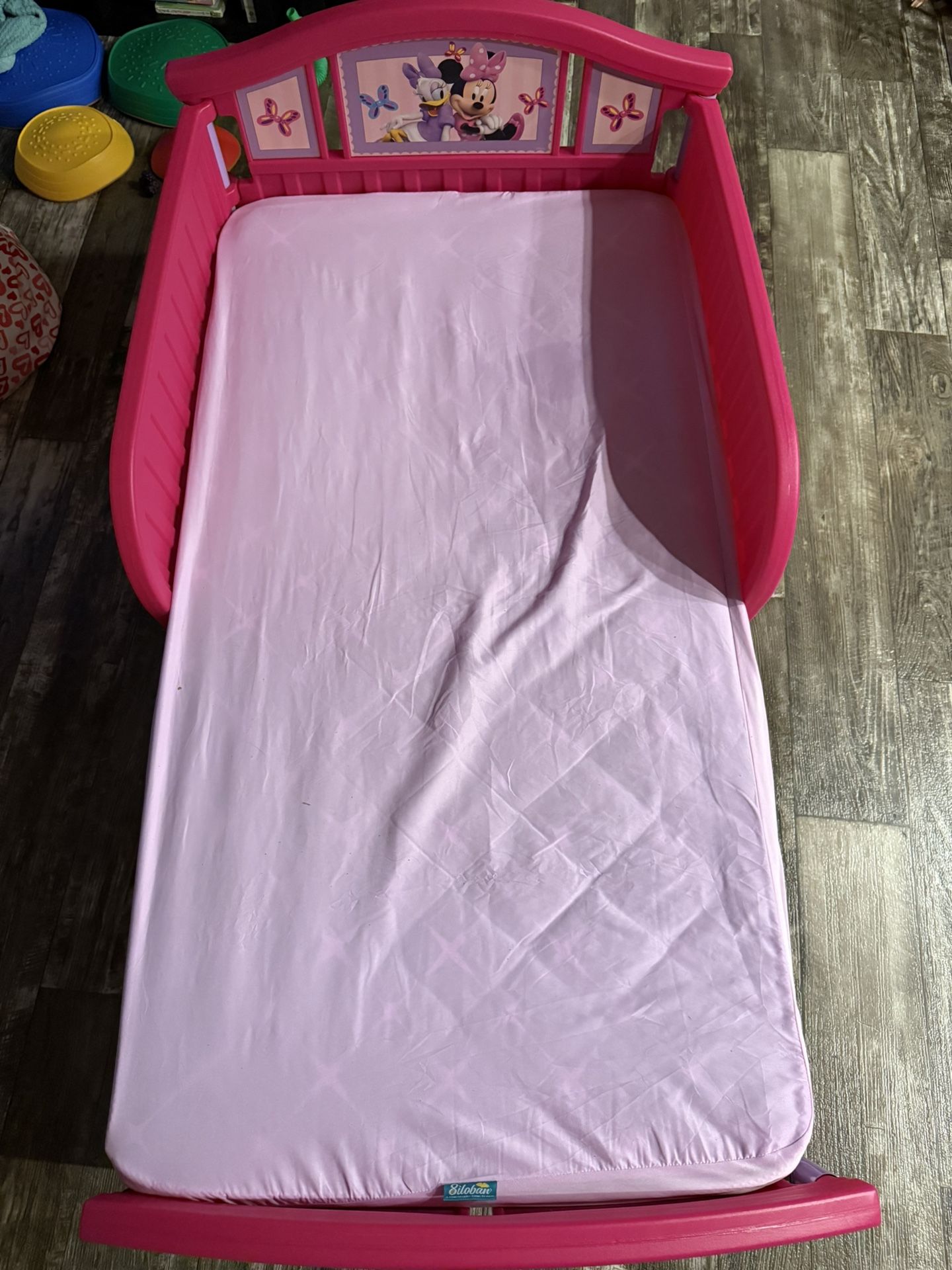 Minnie Mouse Toddler Bed With Mattress