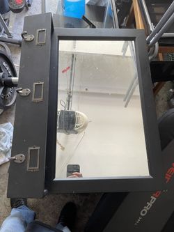 Wall Mirror Coat Key Hook