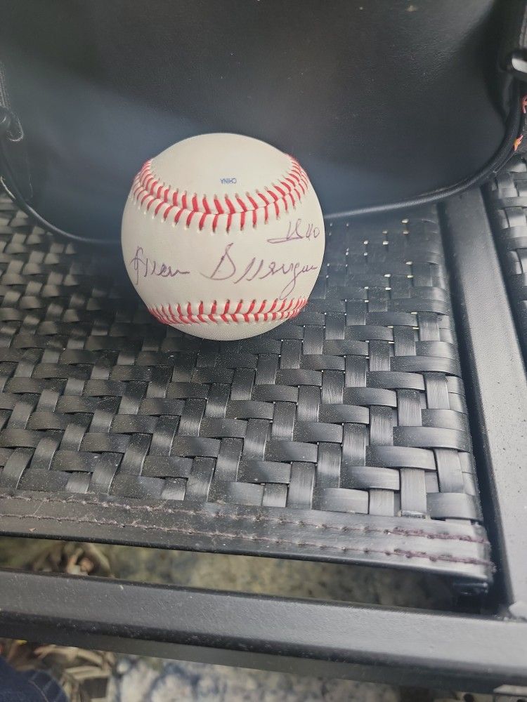 Signed Baseball