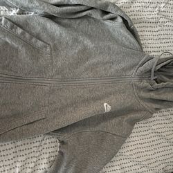 Grey Nike zip up