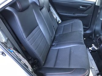 Sillones de Camry 2015 2018 no tiene las bolsas