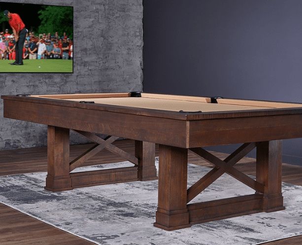 Farmhouse Pool Table (Cappuccino)