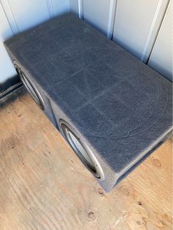 12” subwoofer box
