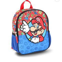 minimochilas Infantiles 11”(MarioBross,MINECRAFT y Pokemon)