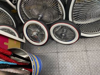 Bicycle Wheels tires 144 spokes 12”wheels