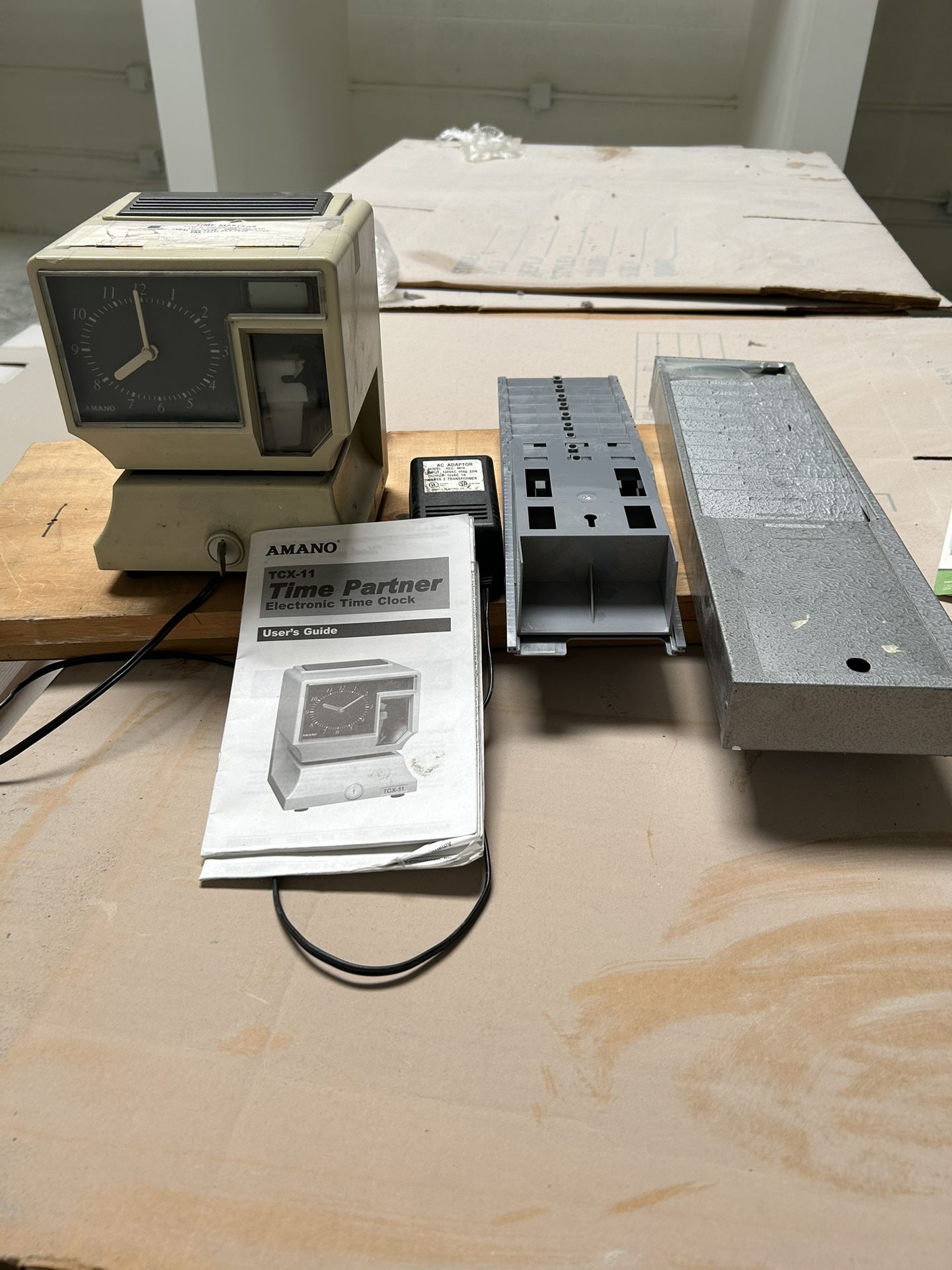 Time Clock Complete And Accessories