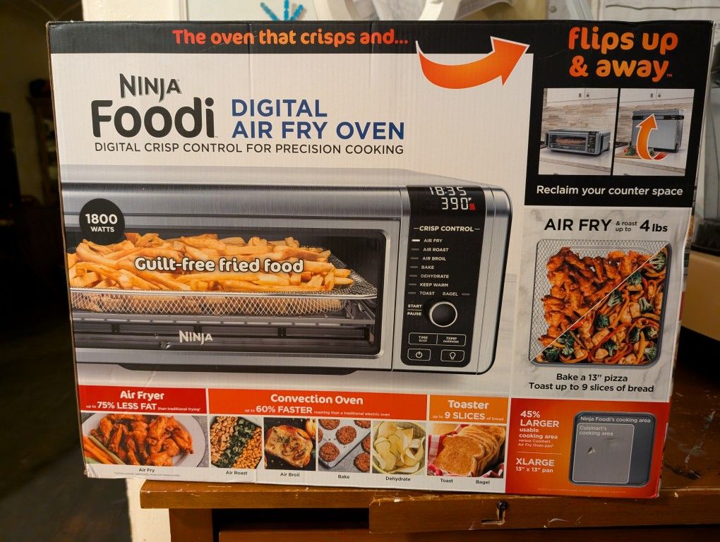 Ninja Foodi Air Fryer Oven for Sale in Pretty Praire, KS OfferUp