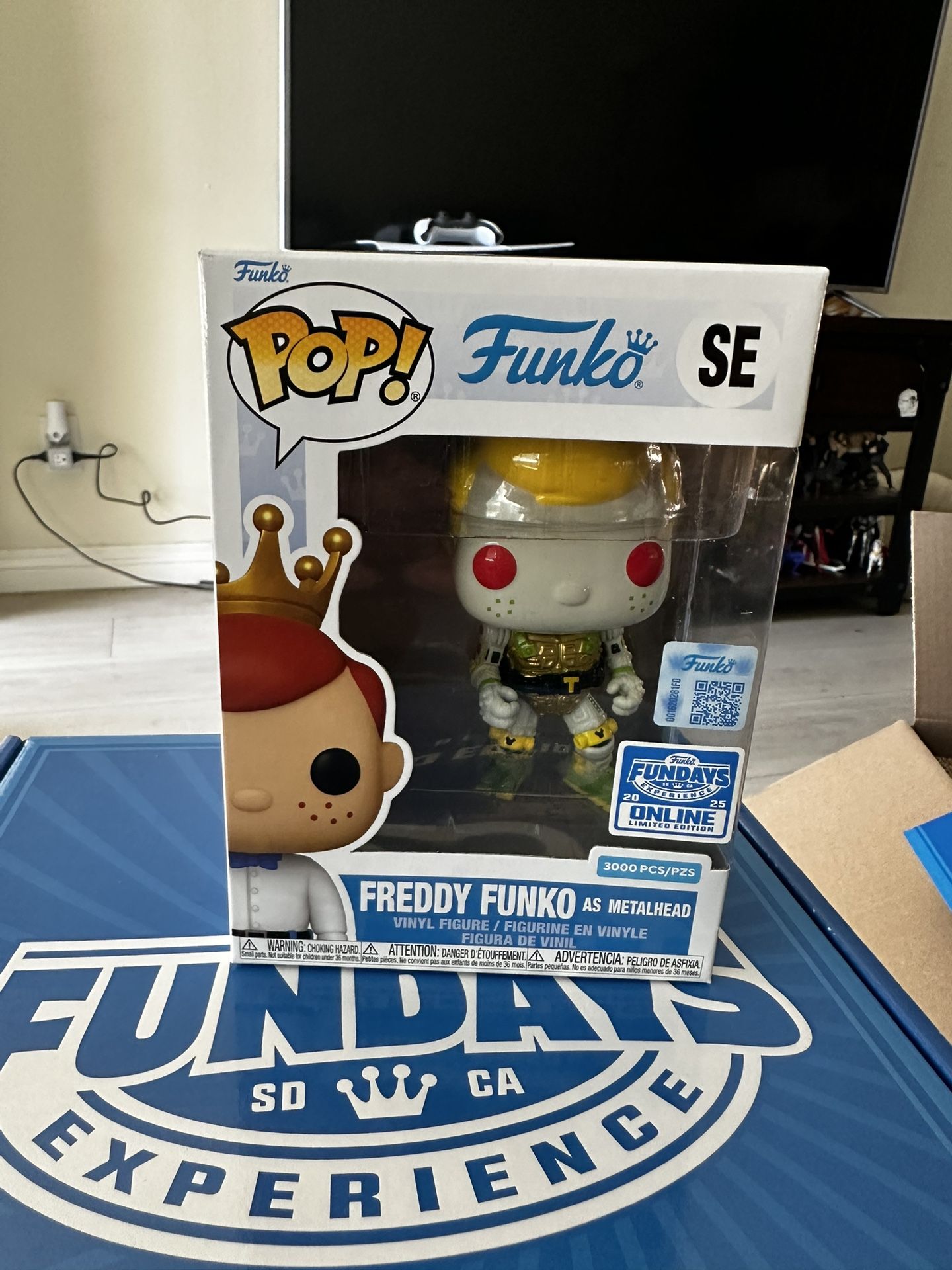 Freddy funko as Metal head 3000
