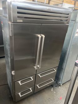 48" SUB ZERO BUILT IN STAINLESS STEEL REFRIGERATOR