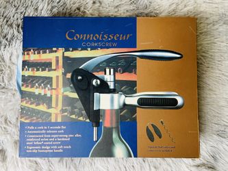 Connoisseur Chrome Corkscrew Set