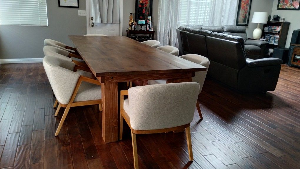 Custom Designed Farmhouse Dining Tables