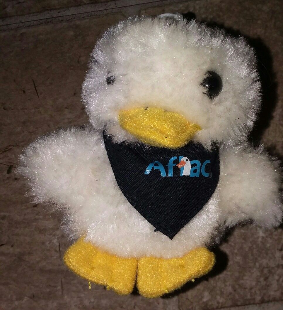 Aflack keychain duck