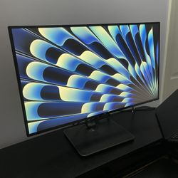 AOC 27” 4K External Monitor USB-C IPS Black U27U2DP