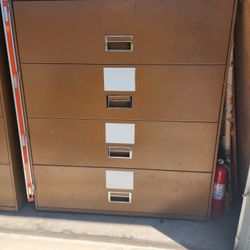 Lateral 4 Drawer File Cabinets (3)