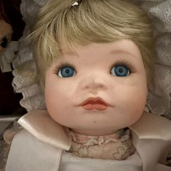 Hamilton Heritage “A Gift of Innocence” Porcelein Doll