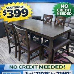 Kelly Dining Room With Bench 