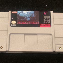 Super Nintendo Entertainment System SNES ROBOTREK Game *REPRODUCTION*