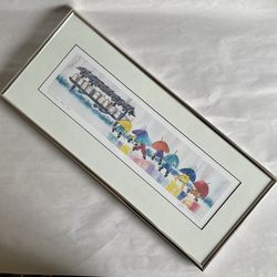 Vintage Limited Edition “Mail Call” Print by Jean Casterline