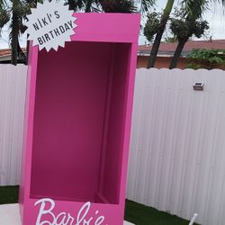Caja de Barbie para fotos 