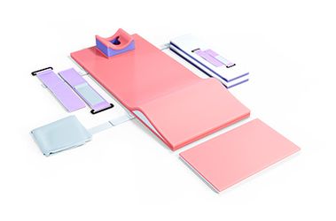 XODUS MEDICAL 40640 Pink Pad Reverse‑T Reverse Trendelenburg Patient Positioning Kit