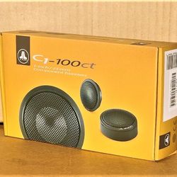 JL Audio C1 Car Speakers Set 1 Inch Aluminum Domed Tweeters 120 Watts C1-100CT 🚨 Payment Options Available 🚨 No Credit Needed 🚨 