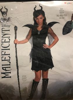 Maleficent Deluxe Girls Costume