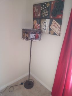 Lamps Antique License Plates 