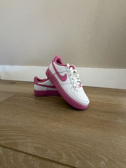 Nike Air Force 1 Pink & White (Girls) Brand New